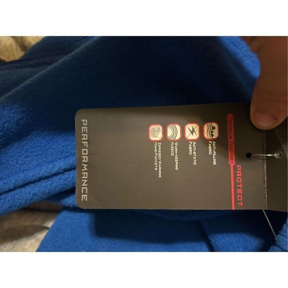 NWT Swiss Alps fleece zip up jacket size 8 boys - Picture 7 of 7